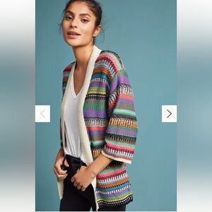 Anthropologie Ashbury Knit Cardigan